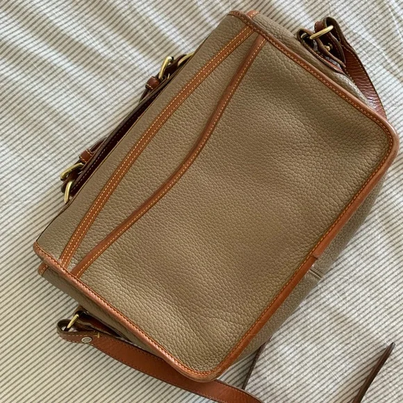 Dooney & Bourke Vintage Leather Messenger Crossbody - Picture 6 of 6